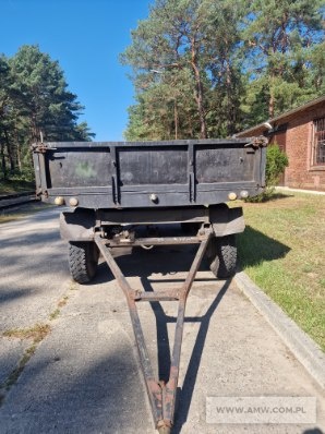Przyczepa transportowa średniej ładowności D-50 (ładowność 6,0 t) 